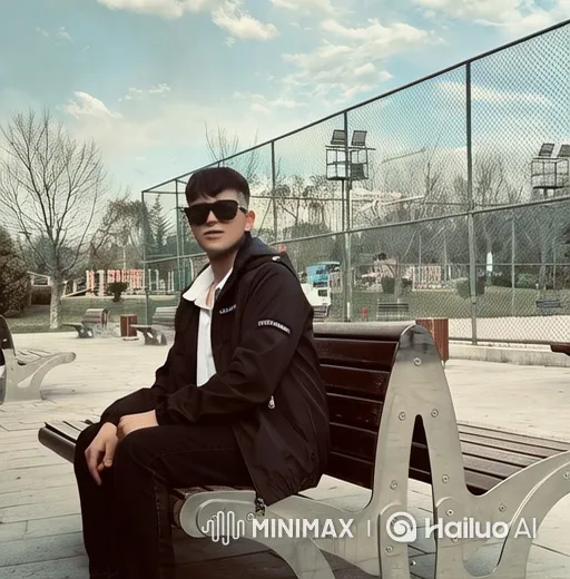 Young Man Calmly Detained by Police in Park – AI Generated Video | Hailuo AI