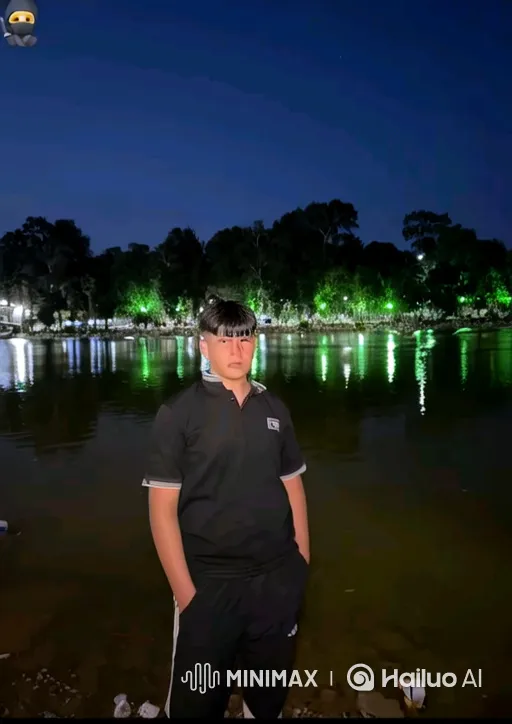 Young Man Detained by Police at Night by Water – AI Generated Video | Hailuo AI