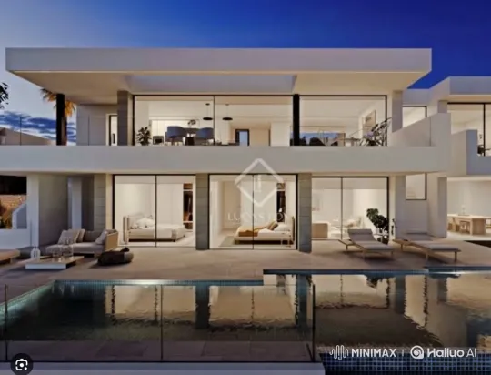Luxury Villa Destroyed by Lightning Strike – AI Generated Video | Hailuo AI