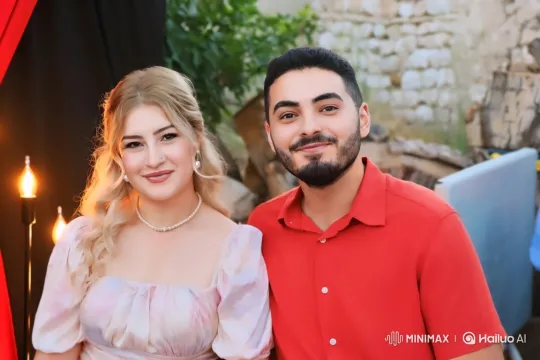 Family Embrace Captured at Outdoor Summer Gathering – AI Generated Video | Hailuo AI