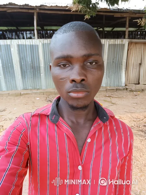 Young Man in Striped Shirt Drives Away in Sedan – AI Generated Video | Hailuo AI