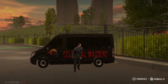 Man Performs Backflip Onto Van in Dramatic Stunt – AI Generated Video | Hailuo AI