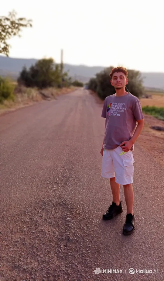 Young Man Evokes Legendary Ice Dragon in Desolate Dusk Scene – AI Generated Video | Hailuo AI