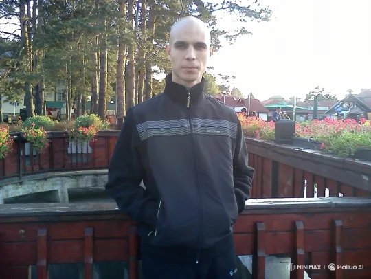Young Man Surprised by Angelina Jolie Lookalike in Park Kiss – AI Generated Video | Hailuo AI