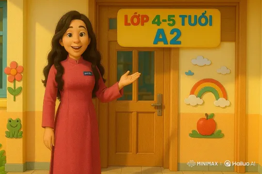 Animated Teacher Invites Viewers to Classroom – AI Generated Video | Hailuo AI