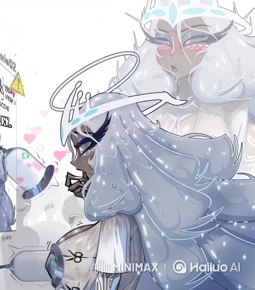 Futuristic Character Experiences Pleasurable Milking Process – AI Generated Video | Hailuo AI