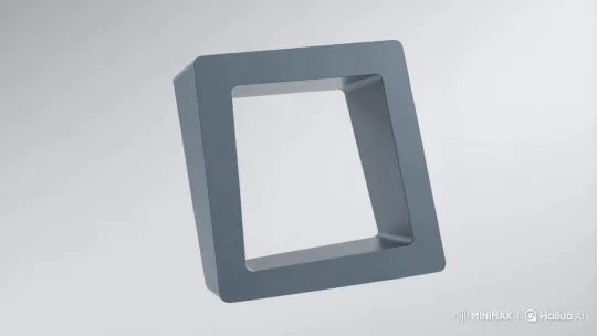 Roblox Logo Assembly in Minimalist Setting – AI Generated Video | Hailuo AI