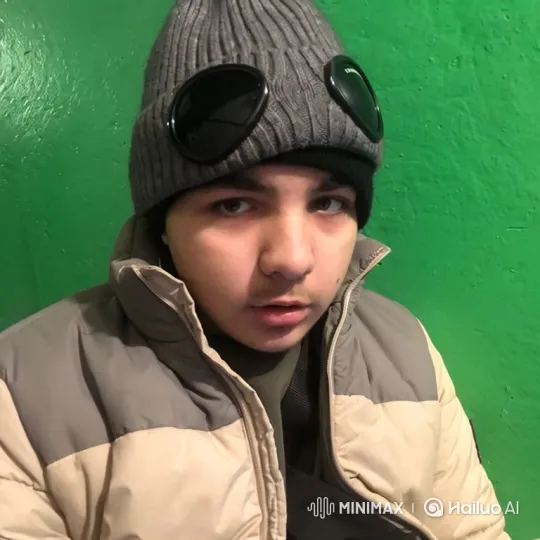 Young Man Catches Large Fish Through Ice Hole – AI Generated Video | Hailuo AI