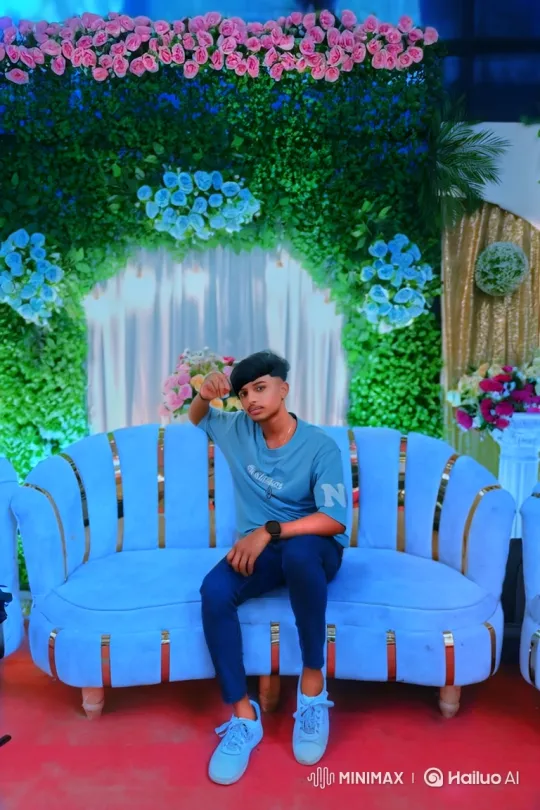 Young Couple's Serene Encounter in Golden Hour Park – AI Generated Video | Hailuo AI
