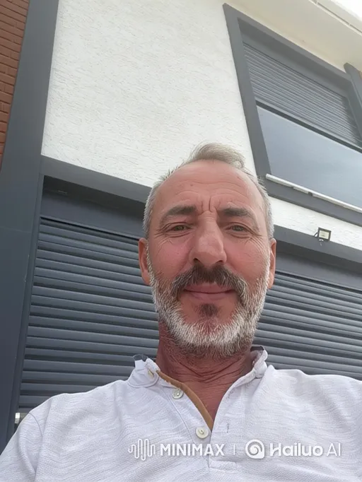 Police Officers Cheer Up Middle-Aged Man – AI Generated Video | Hailuo AI