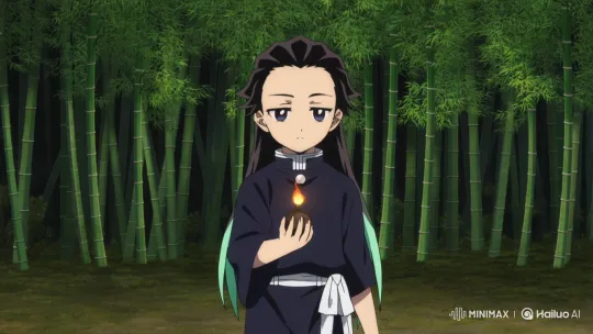 Young Demon Slayer Detonates Bomb in Bamboo Forest – AI Generated Video | Hailuo AI