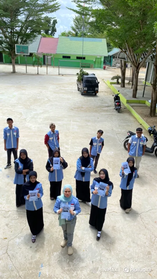 Students to Earth: Epic Zoom-Out from Schoolyard to Space – AI Generated Video | Hailuo AI