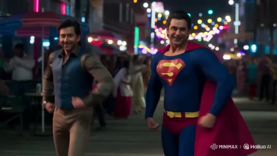 Hrithik Roshan and Superman Dance to 'Haila Hail Hua Hua' – AI Generated Video | Hailuo AI