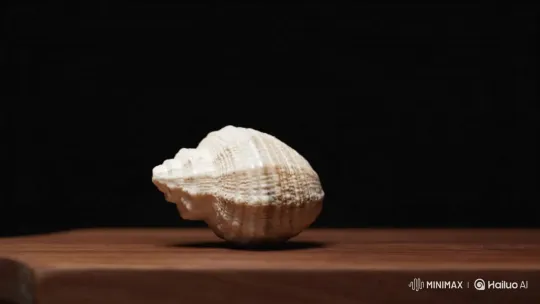 Using a Diamond-Studded Knife to Cut a Pearl Shell – AI Generated Video | Hailuo AI