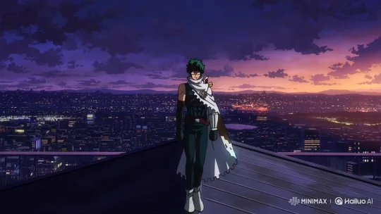 King of Time Proclaims Power on City Rooftop – AI Generated Video | Hailuo AI