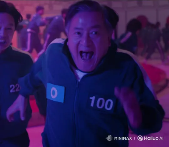 Asian Man Desperately Demands Another Game Amidst Chaos – AI Generated Video | Hailuo AI
