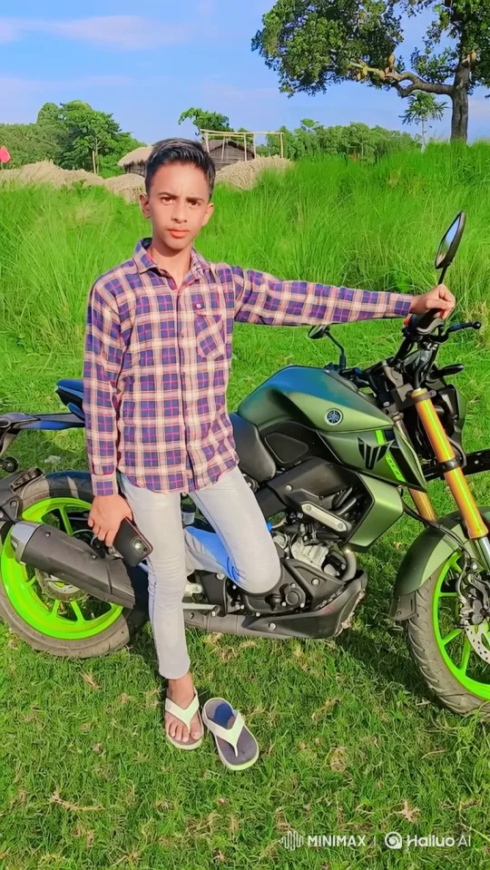 Young Man Meets Narendra Modi in Green Field – AI Generated Video | Hailuo AI