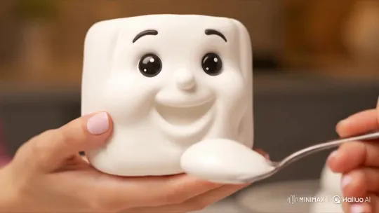 Concise English Title: "Marshmallow: A Sweet Confection" – AI Generated Video | Hailuo AI