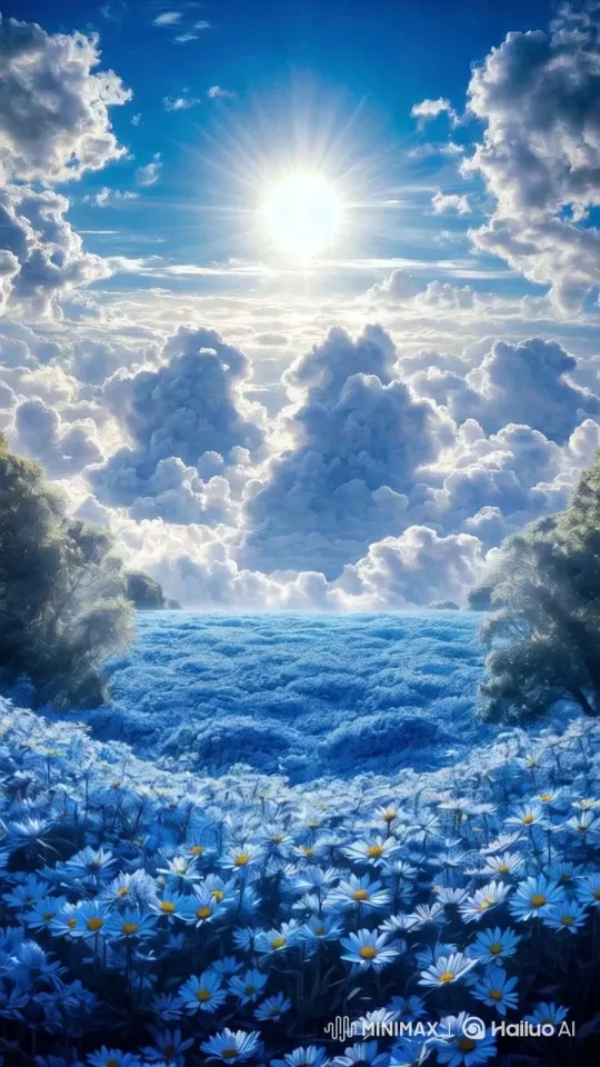 Angel Descends from Heaven in Dramatic Entrance – AI Generated Video | Hailuo AI