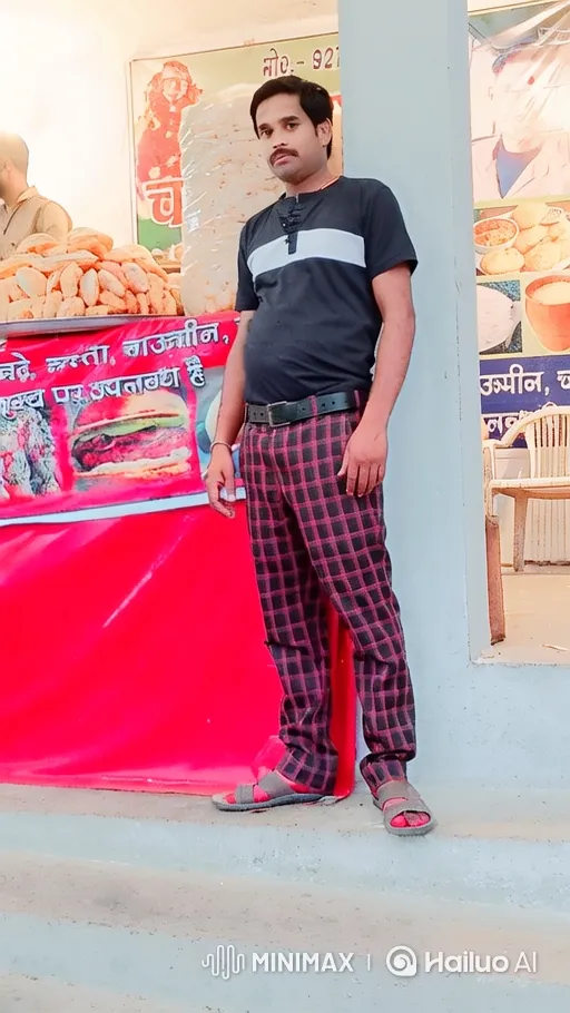 Indian Prime Minister Narendra Modi greets man at food stall – AI Generated Video | Hailuo AI