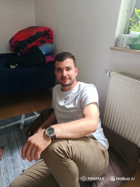 Man Calmly Detained by Police in a Sunlit Room – AI Generated Video | Hailuo AI