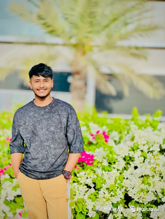 Romantic Encounter in a Golden Hour Park Setting – AI Generated Video | Hailuo AI