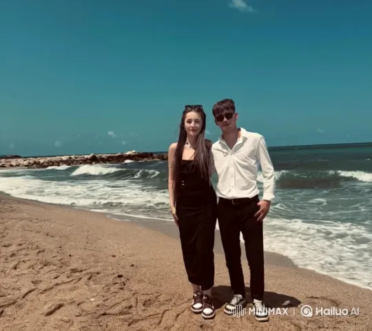 Family Embrace Captured on Summer Night – AI Generated Video | Hailuo AI