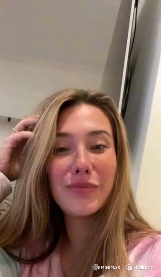 Woman Expresses Love and Longing in Intimate Video – AI Generated Video | Hailuo AI