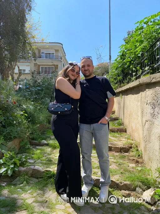 Young Woman Reunites with Parents in Joyful Embrace – AI Generated Video | Hailuo AI