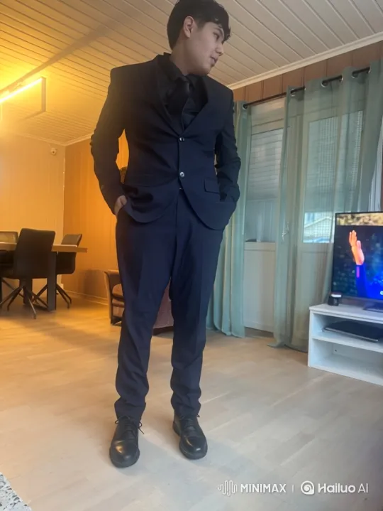 Young Man Anticipates Arrival of Two Women Through Window – AI Generated Video | Hailuo AI