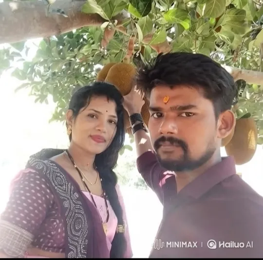 Couple Shares Intimate Moment Under Fruit-Laden Tree – AI Generated Video | Hailuo AI