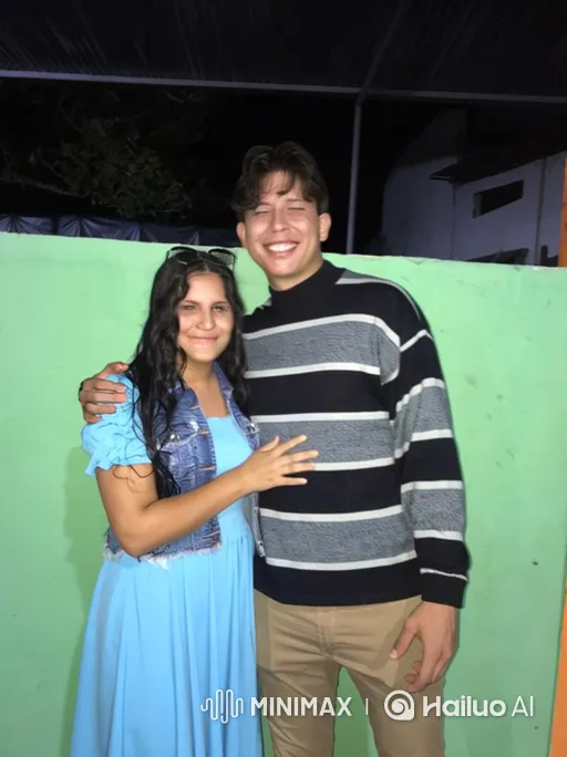 Family Embraces in Serene Backyard at Dusk – AI Generated Video | Hailuo AI