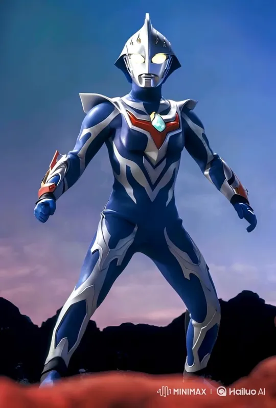 Ultraman Nexus Defeats Dark Mephisto in Epic Battle – AI Generated Video | Hailuo AI