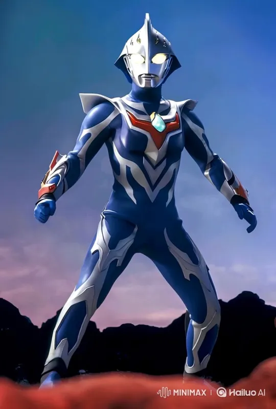 Ultraman Nexus Defeats Dark Mephisto in Epic Battle – AI Generated Video | Hailuo AI