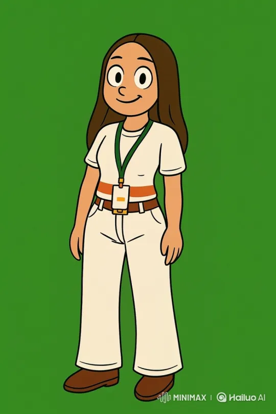 Cartoon Woman Engages in Animated Conversation – AI Generated Video | Hailuo AI