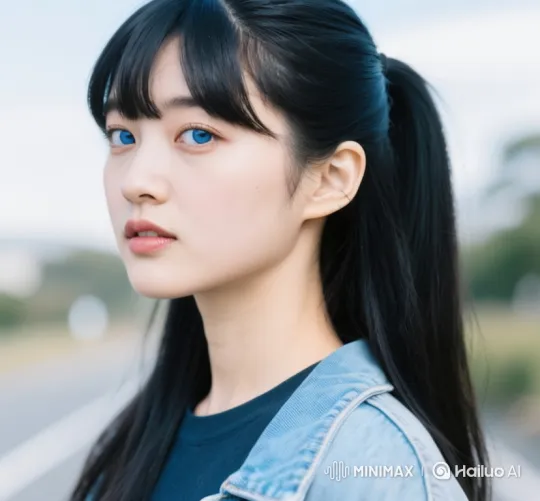 Young Woman in Casual Attire on a Tokyo Street at Dawn – AI Generated Video | Hailuo AI