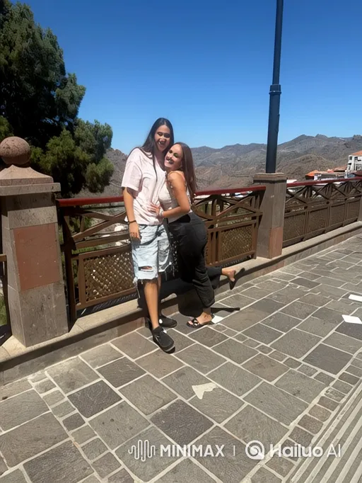 Family Portrait: Two Women and a Child Embrace – AI Generated Video | Hailuo AI