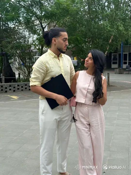Family Embrace Captured on a Summer Evening – AI Generated Video | Hailuo AI