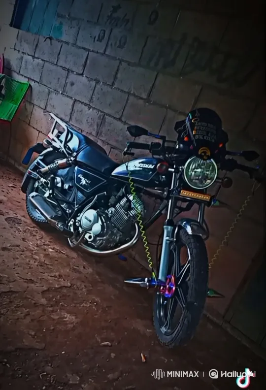Custom Motorcycle Ignites, Launches with Thunderous Force – AI Generated Video | Hailuo AI