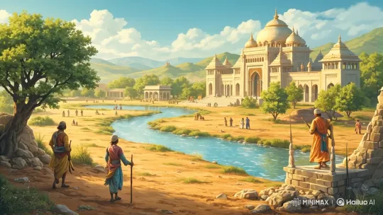 Prince Nayan's Secret Sacrifice for Sukhpur's Village – AI Generated Video | Hailuo AI