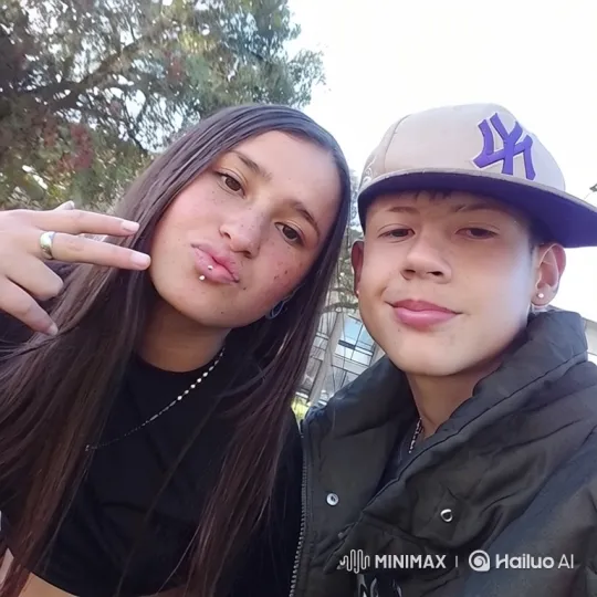 Young Family's Tender Moment Captured in Selfie – AI Generated Video | Hailuo AI