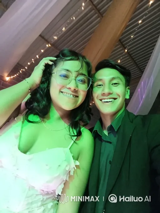Family's Joyful Reunion Captured at Evening Party – AI Generated Video | Hailuo AI