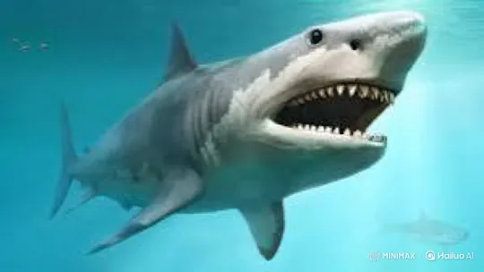 Shark in Space Swallows Fish Amidst Cosmic Void – AI Generated Video | Hailuo AI