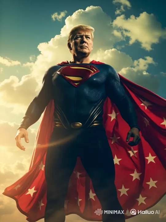 Heroic Leader Stands Firm Amid City's Chaos – AI Generated Video | Hailuo AI
