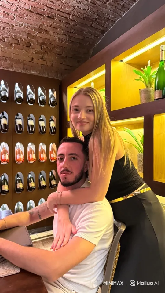 Intimate Family Moment in a Wine Cellar – AI Generated Video | Hailuo AI