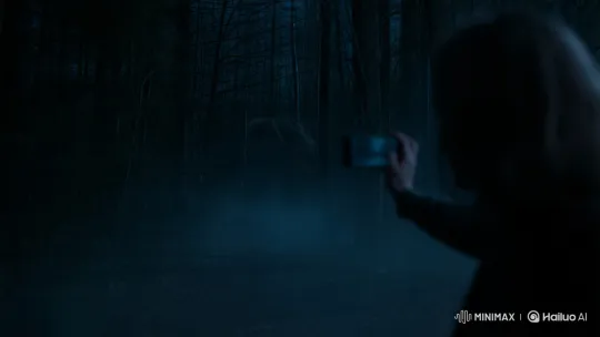 First-Person Encounter with a Horrifying Creature in the Mist – AI Generated Video | Hailuo AI