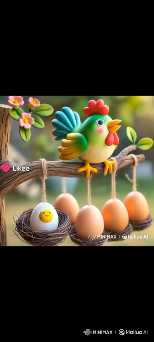 Claymation Short: Alien Abducts Smiling Egg, Destroys Earth – AI Generated Video | Hailuo AI