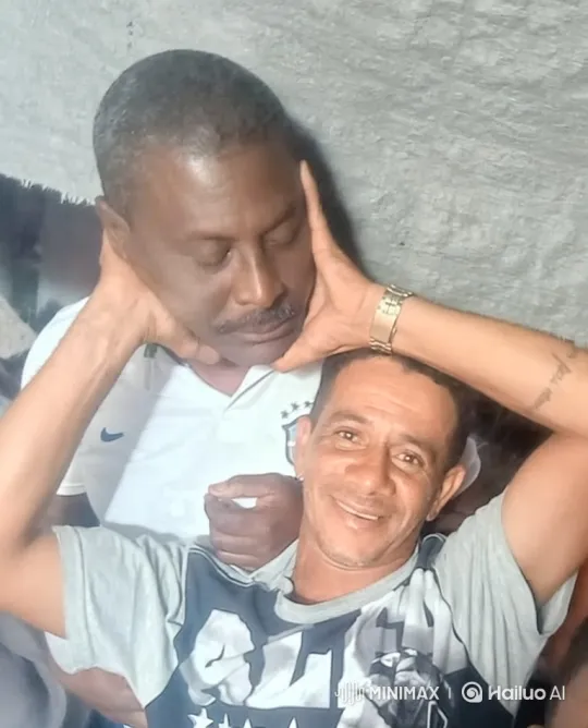 Affectionate Moment Between Two Men – AI Generated Video | Hailuo AI
