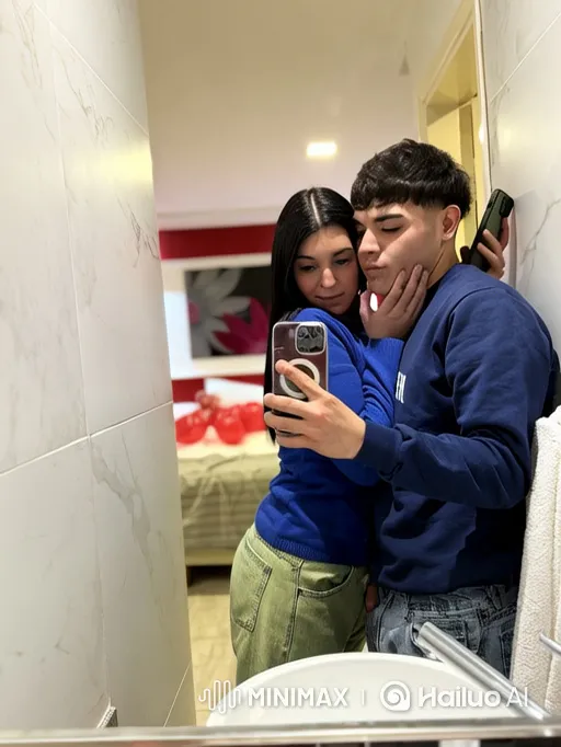 Young Couple Reflects on Family Happiness – AI Generated Video | Hailuo AI