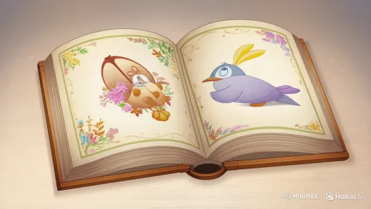 Disney's The Little Merboy Storybook Closes Magically – AI Generated Video | Hailuo AI